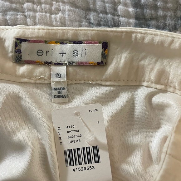 Anthropologie Eri and Ali Long cream colored skirt. - Picture 3 of 3